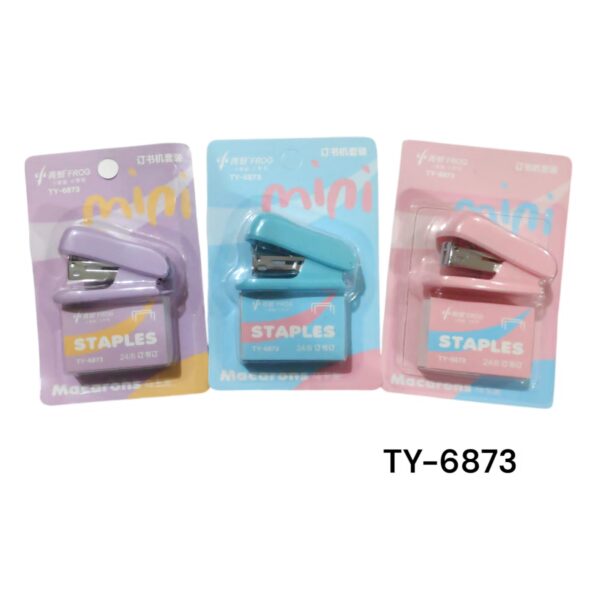 Stapler Mini Set + Lucu Soft Pastel Color TY-6873