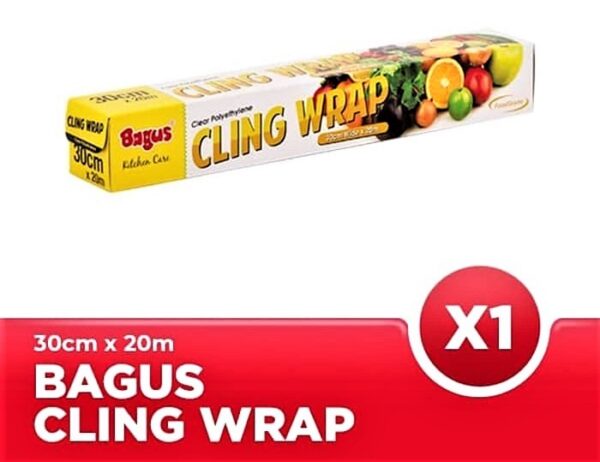 Plastik Wrap Makanan BAGUS Cling Wrap W-21401 ( 30 cm x 20 meter )