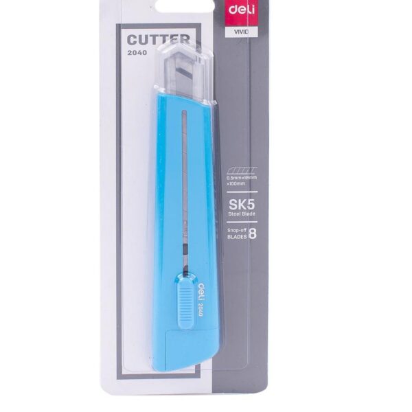 Pisau Cutter Besar Warna Lucu DELI 2040 ( L-500 ) - Gambar 3