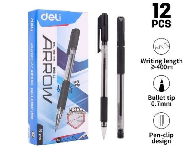 Ballpoint Pulpen Pen DELI 0.7 mm Q-016