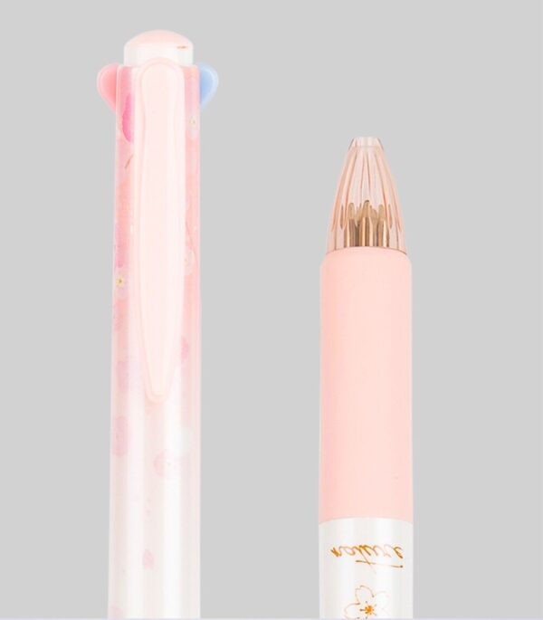 Pulpen 3 Warna Deli Lucu S-311 Ballpoint 0.7 mm - Gambar 3