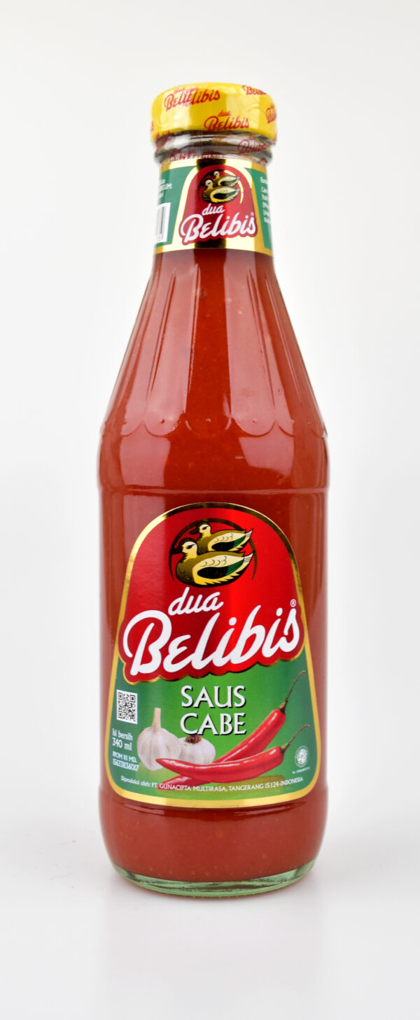 Saus Sambal Cabe DUA BELIBIS 340 Ml Botol Chilli Sauce
