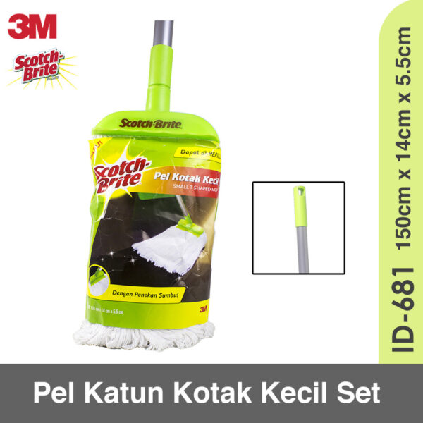 Alat Pel Katun Kotak Kecil SCOTCH BRITE ID-681 Floor Mop