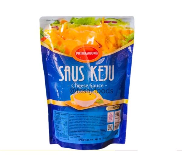 Saus Keju PRIMA AGUNG 500 Gr Cheese Sauce Pouch Refill