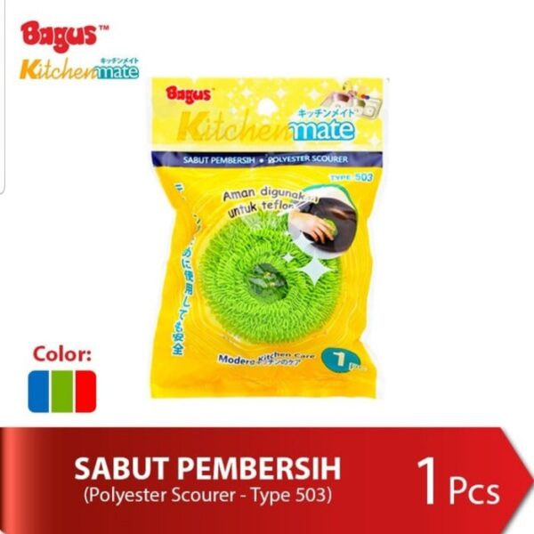 Spons Sabut Cuci Piring Polyester BAGUS 503