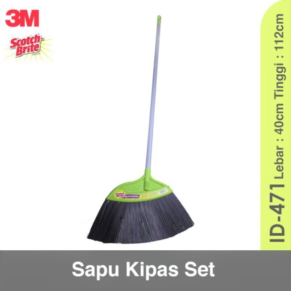 Sapu Nylon Kipas SCOTCH BRITE ID-471