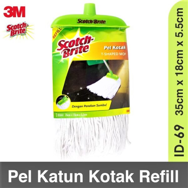 Alat Pel Katun Kotak Medium Refill SCOTCH BRITE ID-69