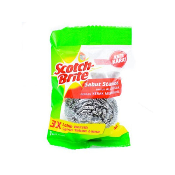 Sabut Cuci Besi Stainless SCOTCH BRITE ID-SS 15 gr