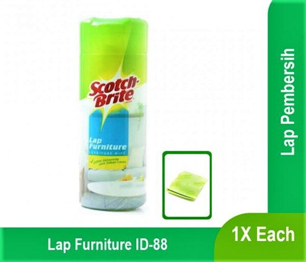 Lap Furniture Perabotan SCOTCH BRITE ID-88 Kain Lap Tangan Kanebo Serbaguna