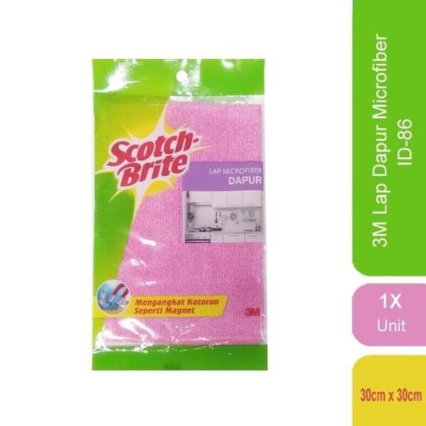 Lap Pembersih Dapur SCOTCH BRITE Kitchen Cloth Microfiber ID-86