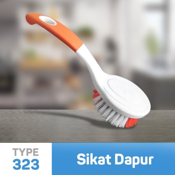 Sikat Dapur Cuci Piring BAGUS T-323 Dish Brush - Gambar 3