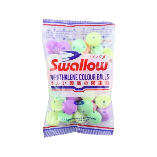 Kamper SWALLOW Napthalene Warna 35 gr Anti Ngengat