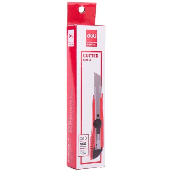 Pisau Cutter DELI Besar CD10040 ( L-500 ) - Gambar 2