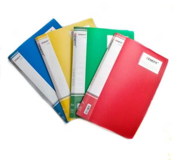 Clear Holder Map Dokumen Display Book Folio isi 20 Lembar Document Keeper - Gambar 2
