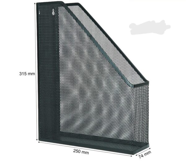 Box File Magazine Tier Besi 1 Sekat Stainless Anti Karat Folio - Gambar 2
