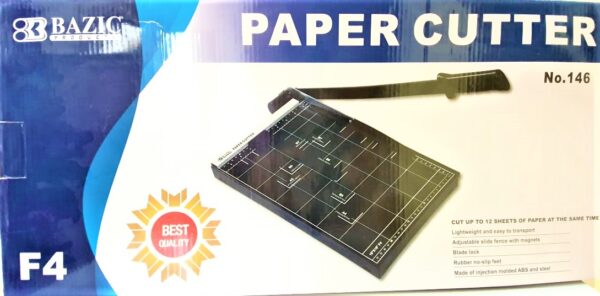 Paper Cutter Folio Heavy Duty Pemotong Kertas Jilid BAZIC - Gambar 2