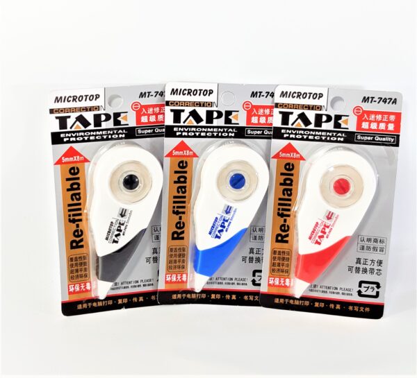 Tip Ex Kertas Roll Correction Tape MICROTOP MT-747 ( 8 Meter )