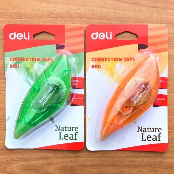Tip Ex Kertas Roll Correction Tape DELI 8101 ( 6 meter ) - Gambar 2