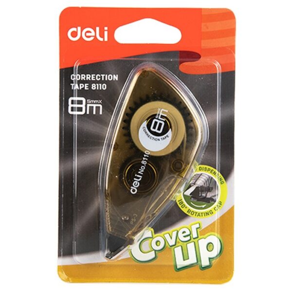 Tip Ex Kertas Correction Tape Roll 8 Meter DELI E-8110