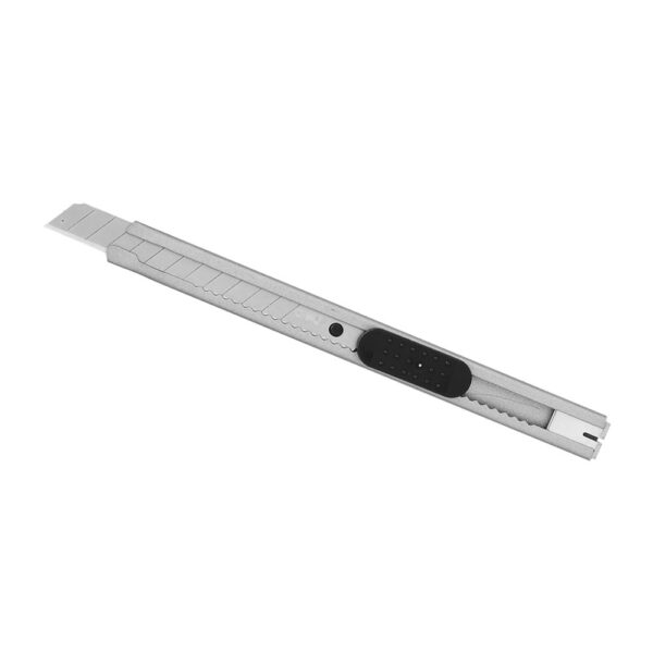 Cutter Kecil DELI Body Besi Stainless 2053 - Gambar 2