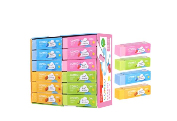 Penghapus Pensil DELI Pencil Eraser 3045 - Gambar 2