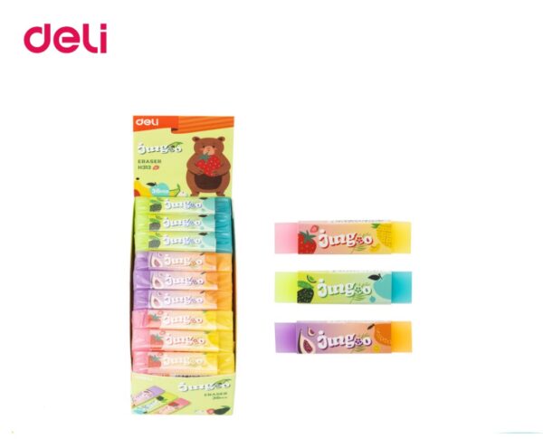 Penghapus Pensil DELI EH313 Pencil Eraser Lucu