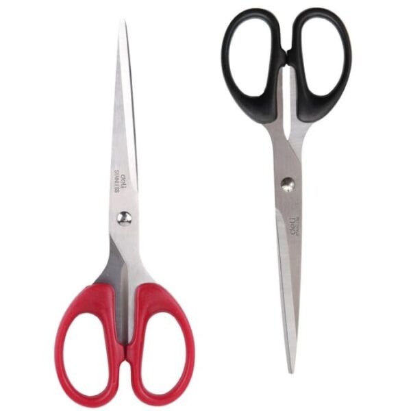 Gunting Kertas DELI Scissors 6010 Besar Stainless ( 21 cm )  - Gambar 2