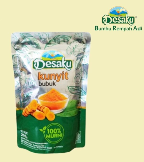 Bumbu Rempah Instant Bubuk DESAKU Kunyit  250 Gr