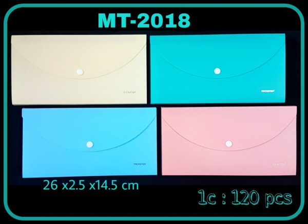 Map Dokumen Sekat Expanding File Giro Nota Kancing MT-2018 ( 12 sekat ) - Gambar 3