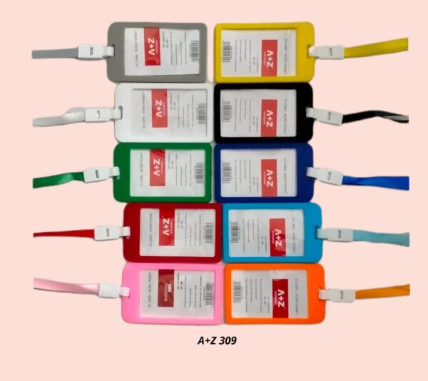 Tali Id Card Holder Lanyard Name Tag Set 1 Sisi Warna