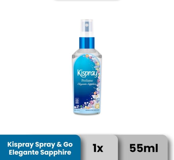 Pewangi Pengharum Parfum Pakaian KISPRAY 50 ml Sapphire Gold - Gambar 2
