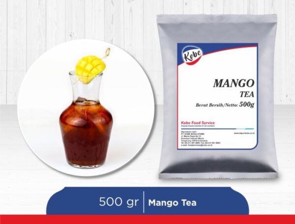 Minuman Serbuk Bubuk Instan KOBE Lemon Tea 200 Gr Teh Rasa Lemon