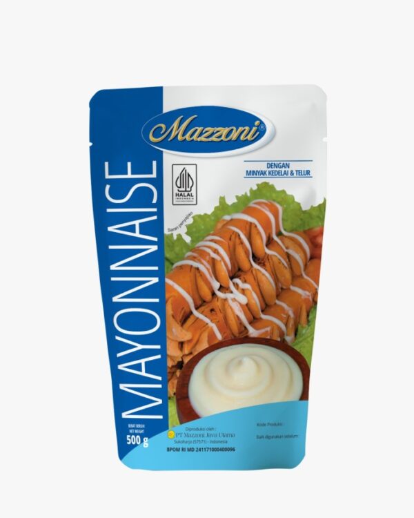 Mayones MAZZONI Ekonomis Kemasan Biru 500 gr Mayonnaise